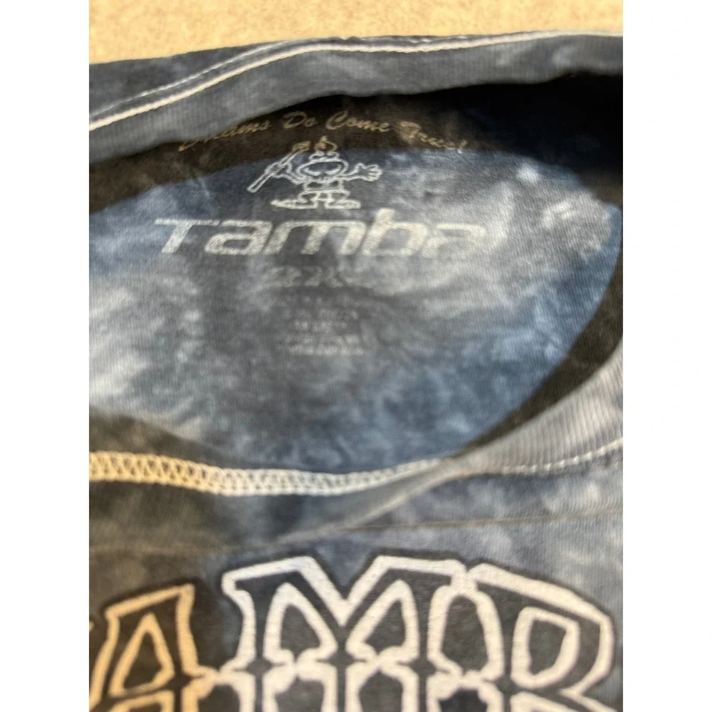 Tamba Surf Company Kauai Hawaii Tie Dye Graphic T-Shirt Mens 2XL Gray Black - Picture 3 of 5